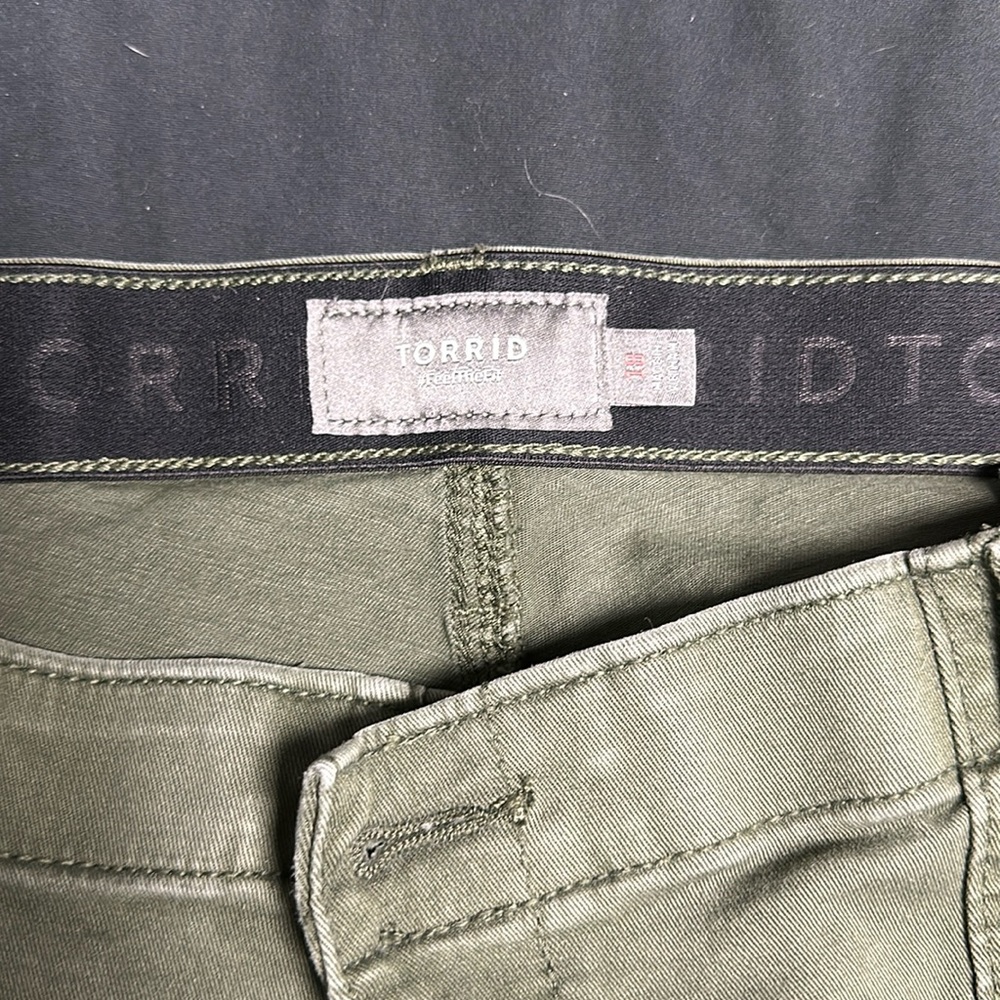 Torrid green jeans